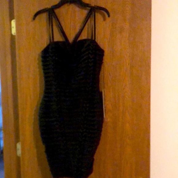 BNWT Black Bandage Dress - Picture 1 of 3